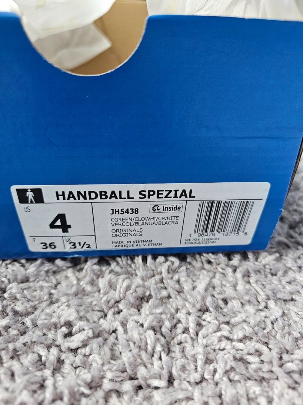 Adidas Handball Spezial shoes women's 5 in dark green - Picture 11 of 11